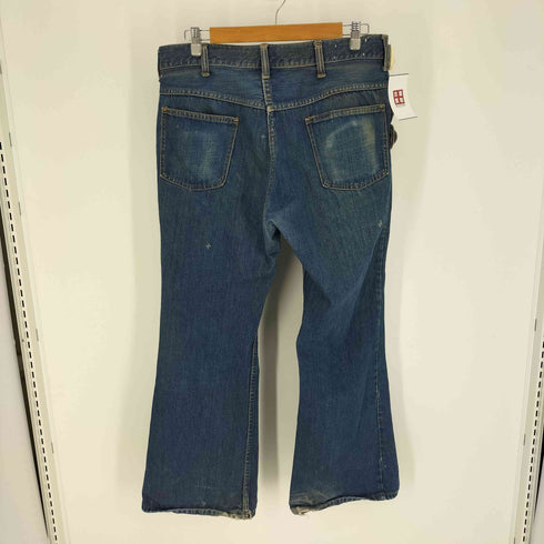 ビッグスミス BIG SMITH 70-80S 42TALON ジップ 5ポケット ジップ アップ フレア ベルボトム デニム パンツ メンズ