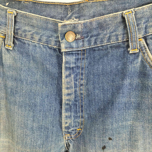 ビッグスミス BIG SMITH 70-80S 42TALON ジップ 5ポケット ジップ アップ フレア ベルボトム デニム パンツ メンズ