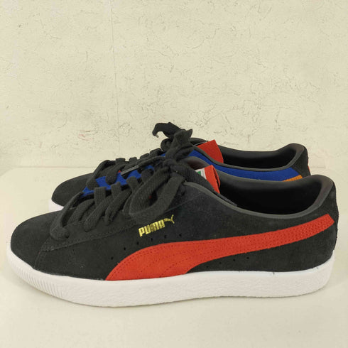 プーマ PUMA SUEDE VTG TEAMS PUMA BLACK-BU メンズ JPN:27