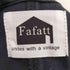 ファーファット FAFATT フェイクレザーフレアスカート レディース