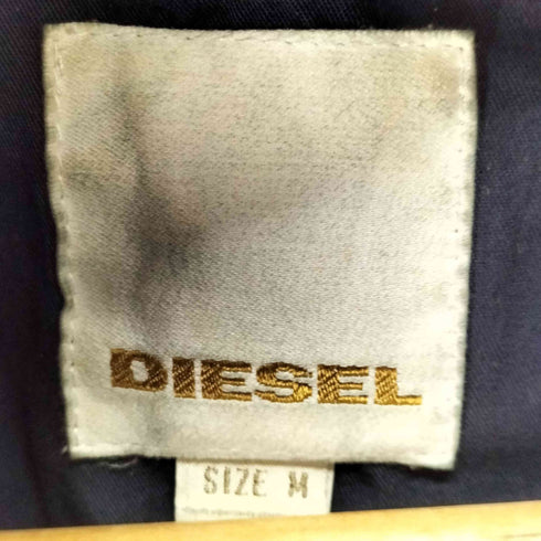 ディーゼル DIESEL ラムレザーライダースジャケット メンズ JPN:M