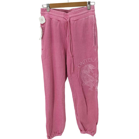 オニツカタイガー ONITSUKA TIGER SWEAT PANTS 刺繍スウェットジョガーパンツ レディース JPN:S