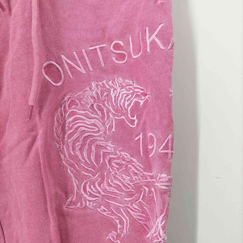 オニツカタイガー ONITSUKA TIGER SWEAT PANTS 刺繍スウェットジョガーパンツ レディース JPN:S