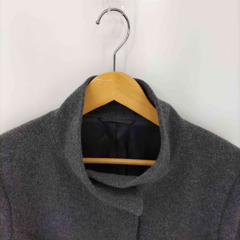 スーツカンパニー THE SUIT COMPANY SHE ウールスタンドカラーコート レディース JPN:42
