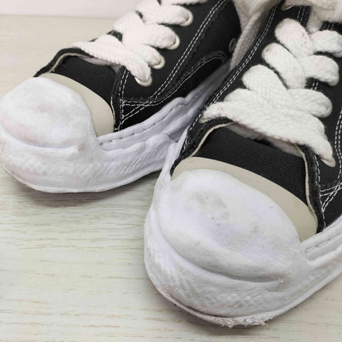 メゾンミハラヤスヒロ Maison MIHARA YASUHIRO HANK LOW ORIGINAL SOLE TOE CAP SNEAKER LOW CANVAS ハンク ローカットスニーカー メンズ 41