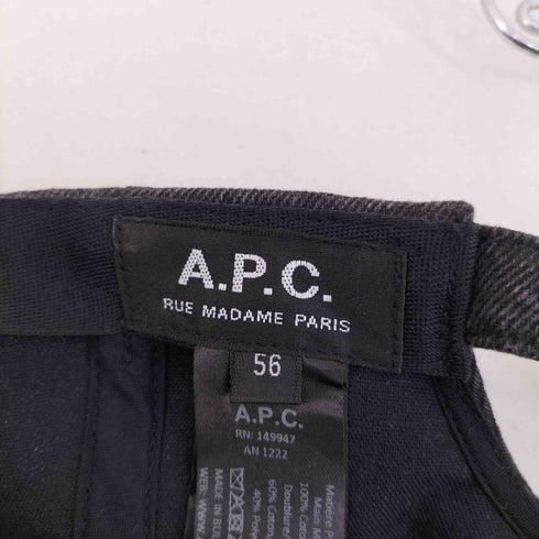 アーペーセー A.P.C. CASQUETTE EDEN 23AC メンズ 56