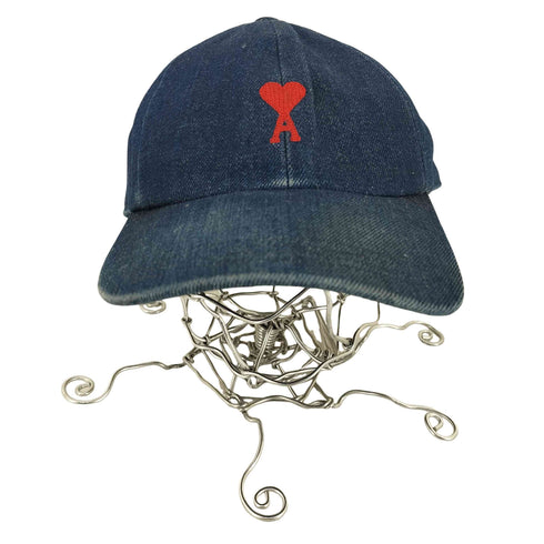 アミアレクサンドルマテュッシ AMI ALEXANDRE MATTIUSSI ベースボールキャップ RED AMI DE COEUR EMBROIDERY CAP メンズ
