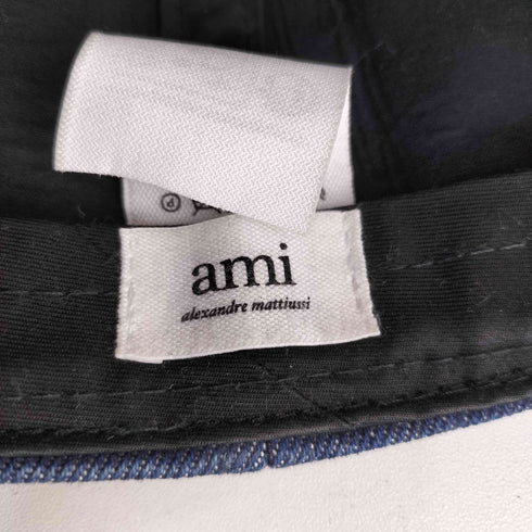アミアレクサンドルマテュッシ AMI ALEXANDRE MATTIUSSI ベースボールキャップ RED AMI DE COEUR EMBROIDERY CAP メンズ