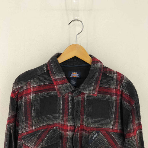 ディッキーズ Dickies オンブレ ネルシャツ メンズ 2XL