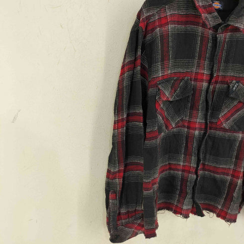 ディッキーズ Dickies オンブレ ネルシャツ メンズ 2XL