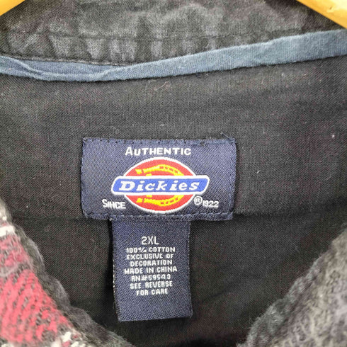 ディッキーズ Dickies オンブレ ネルシャツ メンズ 2XL