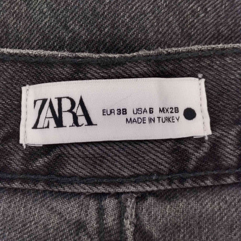 ザラ ZARA タックワイドバギーデニムパンツ メンズ 38