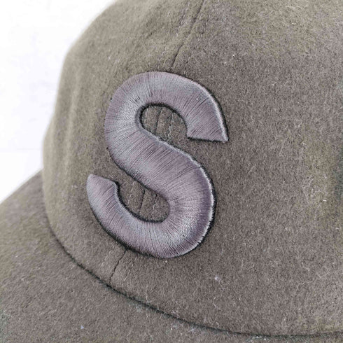 サカイ Sacai フロントSロゴ ウール メルトンキャップ メンズ
