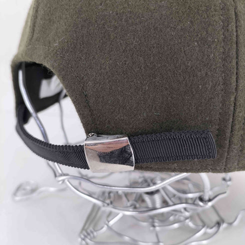 サカイ Sacai フロントSロゴ ウール メルトンキャップ メンズ