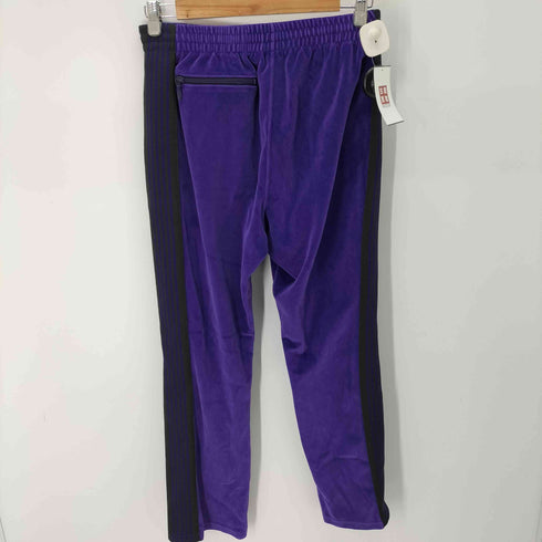 ニードルズ Needles 23AW Narrow Track Pant C/Pe Velour ロゴ刺繍ベロアトラックパンツ メンズ JPN:XS