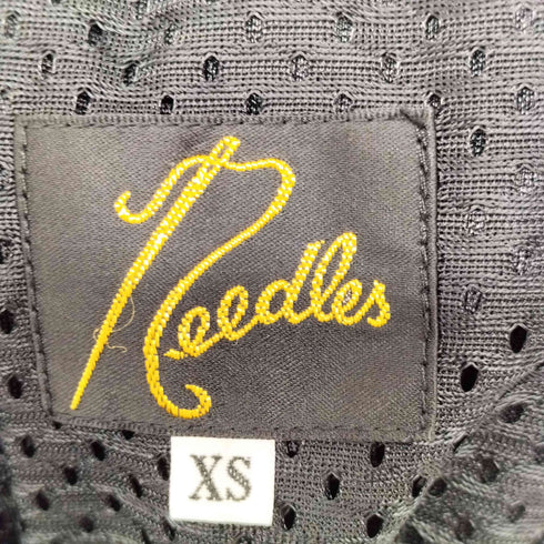 ニードルズ Needles 23AW Narrow Track Pant C/Pe Velour ロゴ刺繍ベロアトラックパンツ メンズ JPN:XS