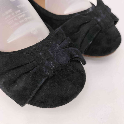 アグ UGG ROHEN ローヘン スエードレザー リボン フラット パンプス レディース JPN:22