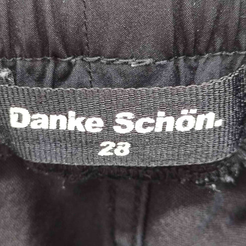 ダンケシェーン Danke Schon 22SS PREMIUM TC BLACK ZIP CARGO PANTS メンズ