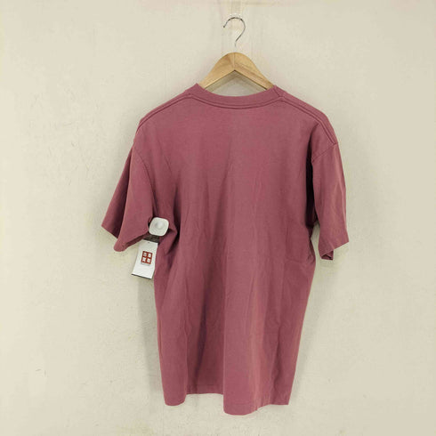 USA製 無地 クルーネックTシャツ メンズ import:L