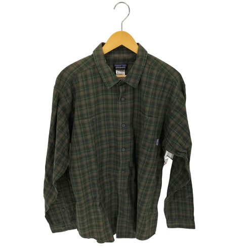 パタゴニア patagonia 11AW ORGANIC COTTON L/S チェックシャツ メンズ JPN:L