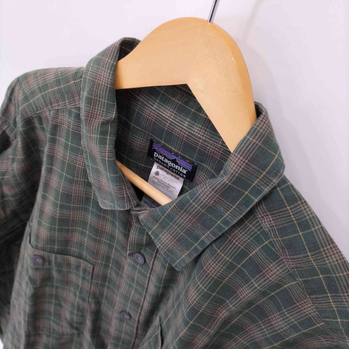 パタゴニア patagonia 11AW ORGANIC COTTON L/S チェックシャツ メンズ JPN:L