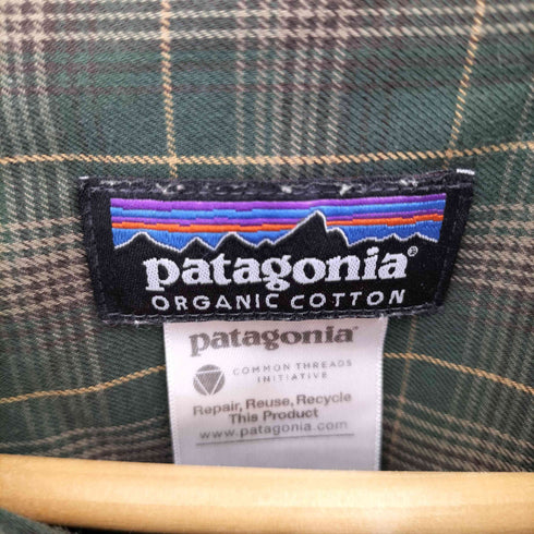 パタゴニア patagonia 11AW ORGANIC COTTON L/S チェックシャツ メンズ JPN:L