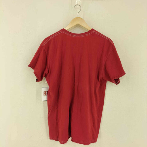 ダメージ加工 バンドTシャツ メンズ import:M