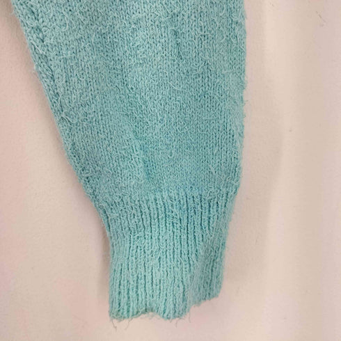 マウジー moussy CROPPED KNIT シャツ レディース FREE