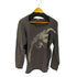 チキリヤ CHIKIRIYA 鶴プリント ロールネック L/S ニット メンズ JPN:L