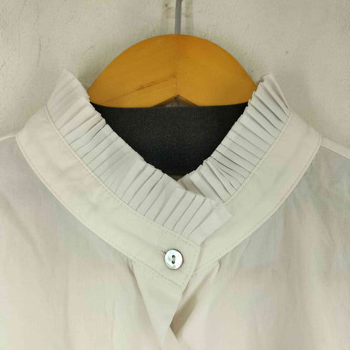 ザラ ZARA フリルドレスシャツ レディース import:L