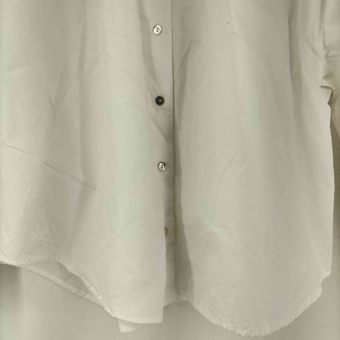 ザラ ZARA フリルドレスシャツ レディース import:L