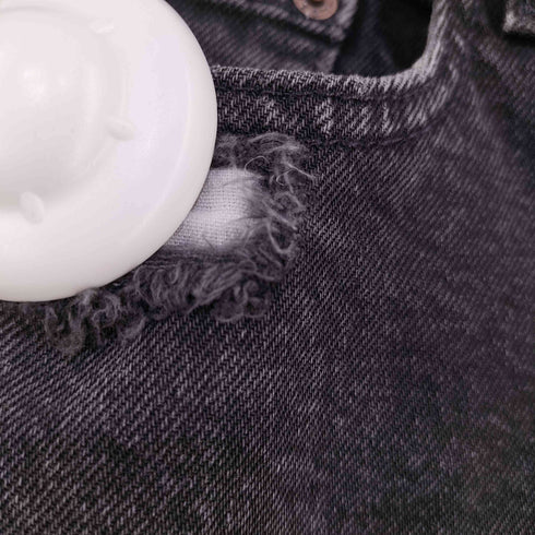 リーバイス Levis USA製 ボタン裏511刻印 505 後染めブラックデニム ボーイズ メンズ M