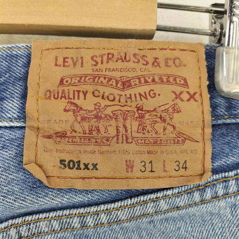 リーバイス Levis USA製 ボタン裏553刻印 501xx マタワリ メンズ 31inch