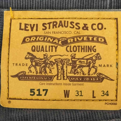 リーバイス Levis ブーツカットパンツ メンズ W31