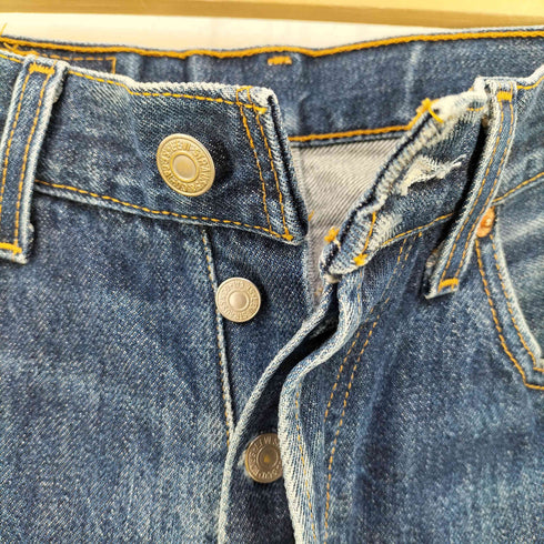 リーバイス Levis USA製 ボタン裏553刻印 501 デニムパンツ ヒゲ ハチノス メンズ 29inch