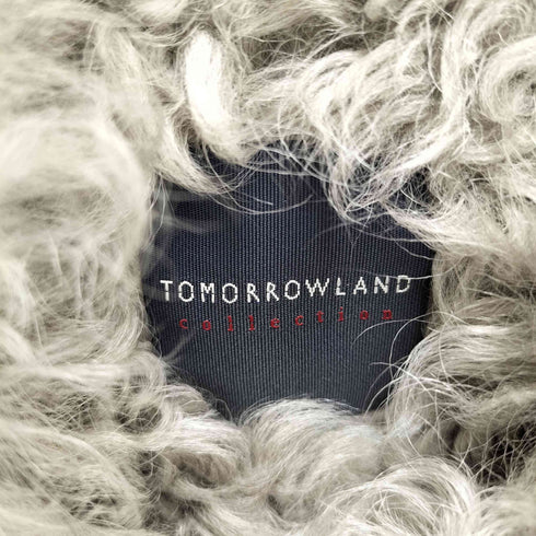 トゥモローランドコレクション TOMORROWLAND collection ムートンケープポンチョ ジャケット レディース 38
