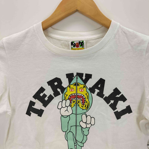アベイシングエイプ A BATHING APE TERIYAKI BOYS Tシャツ レディース JPN:XS