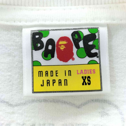 アベイシングエイプ A BATHING APE TERIYAKI BOYS Tシャツ レディース JPN:XS