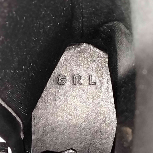 グレイル GRL レザートラックソールロングブーツ レディース JPN:24.5