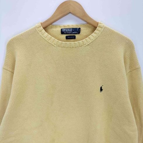 ポロバイラルフローレン Polo by RALPH LAUREN ポニー刺繍 コットンニット メンズ JPN:L
