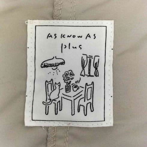AS KNOW AS plus 撥水コート レディース FREE