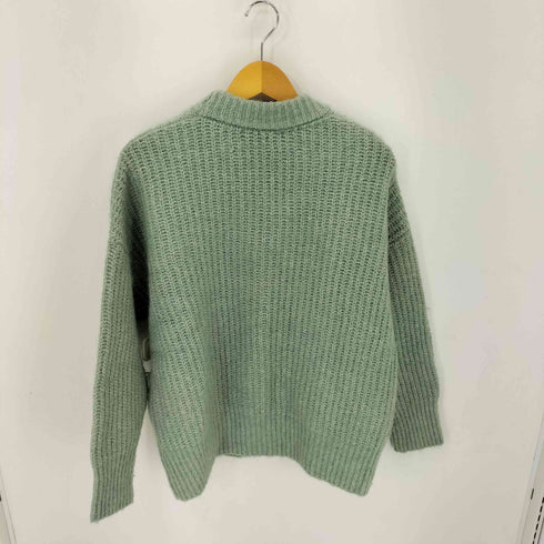 ザラ ZARA アクリル混 ローゲージカーディガン レディース import:S