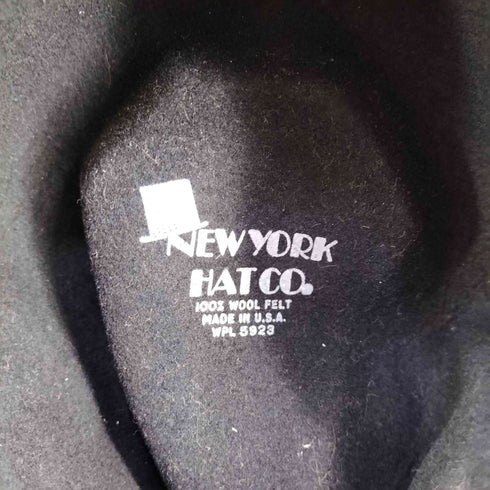 ニューヨークハット NEWYORK HAT&CAP CO. USA製 中折れハット メンズ