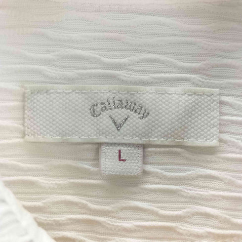 キャロウェイ Callaway ラメロゴ半袖 ワンピース レディース L