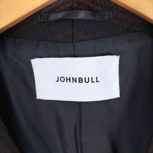 ジョンブル Johnbull 19AW CHECK COAT チェック チェスターコート メンズ JPN:L