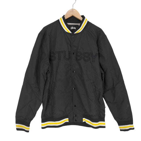 ステューシー Stussy SSリンク ロゴ刺繍ナイロンスタジャン メンズ JPN:M