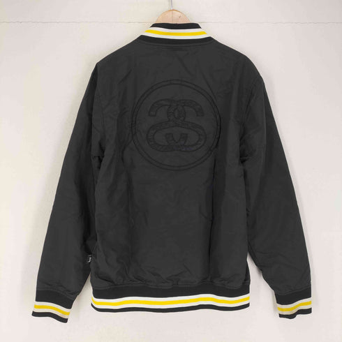ステューシー Stussy SSリンク ロゴ刺繍ナイロンスタジャン メンズ JPN:M