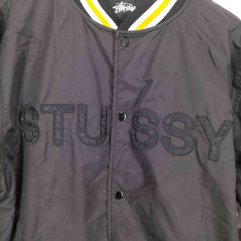 ステューシー Stussy SSリンク ロゴ刺繍ナイロンスタジャン メンズ JPN:M