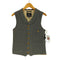 ナイジェルケーボン NIGEL CABOURN 英国製 Curved Lapel Vest カーブド ラペル ベスト 7連 ボタン メンズ EUR:48