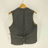 ナイジェルケーボン NIGEL CABOURN 英国製 Curved Lapel Vest カーブド ラペル ベスト 7連 ボタン メンズ EUR:48